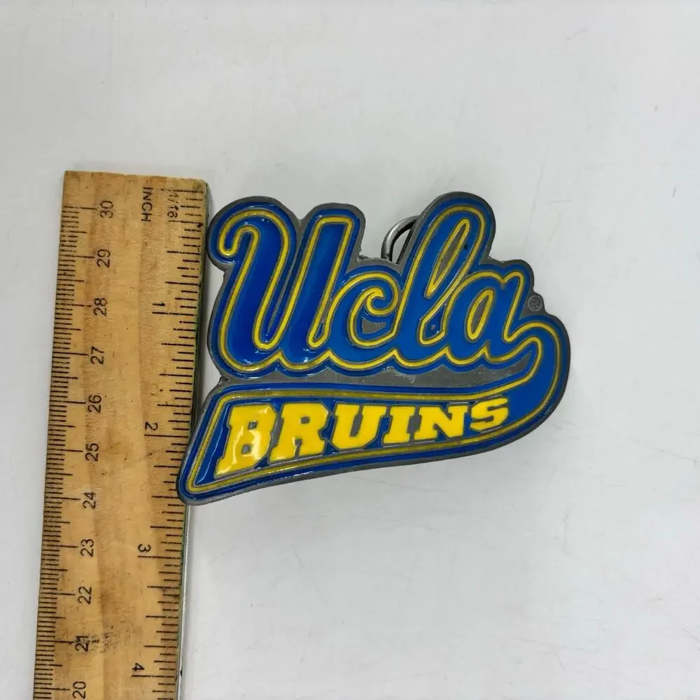 Great American Buckle Co Belt Buckle UCLA Bruins Blue Gold